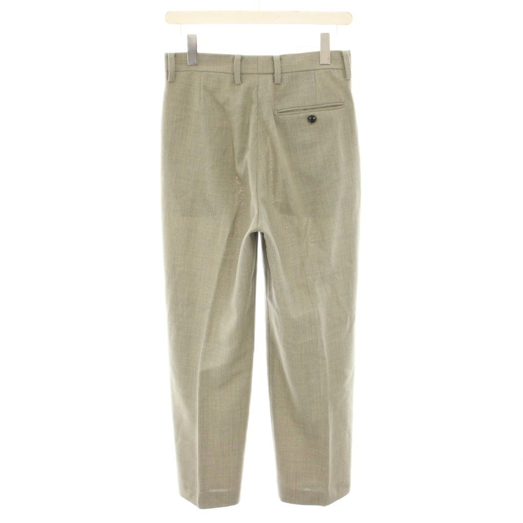 YLEVE ハイツイストサマーウールオックスフォードトラウザー サイズ2