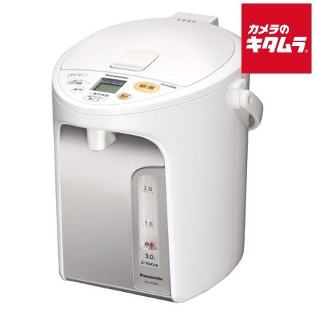 新品】パナソニック マイコン沸騰ジャーポット NC-HU304-W
