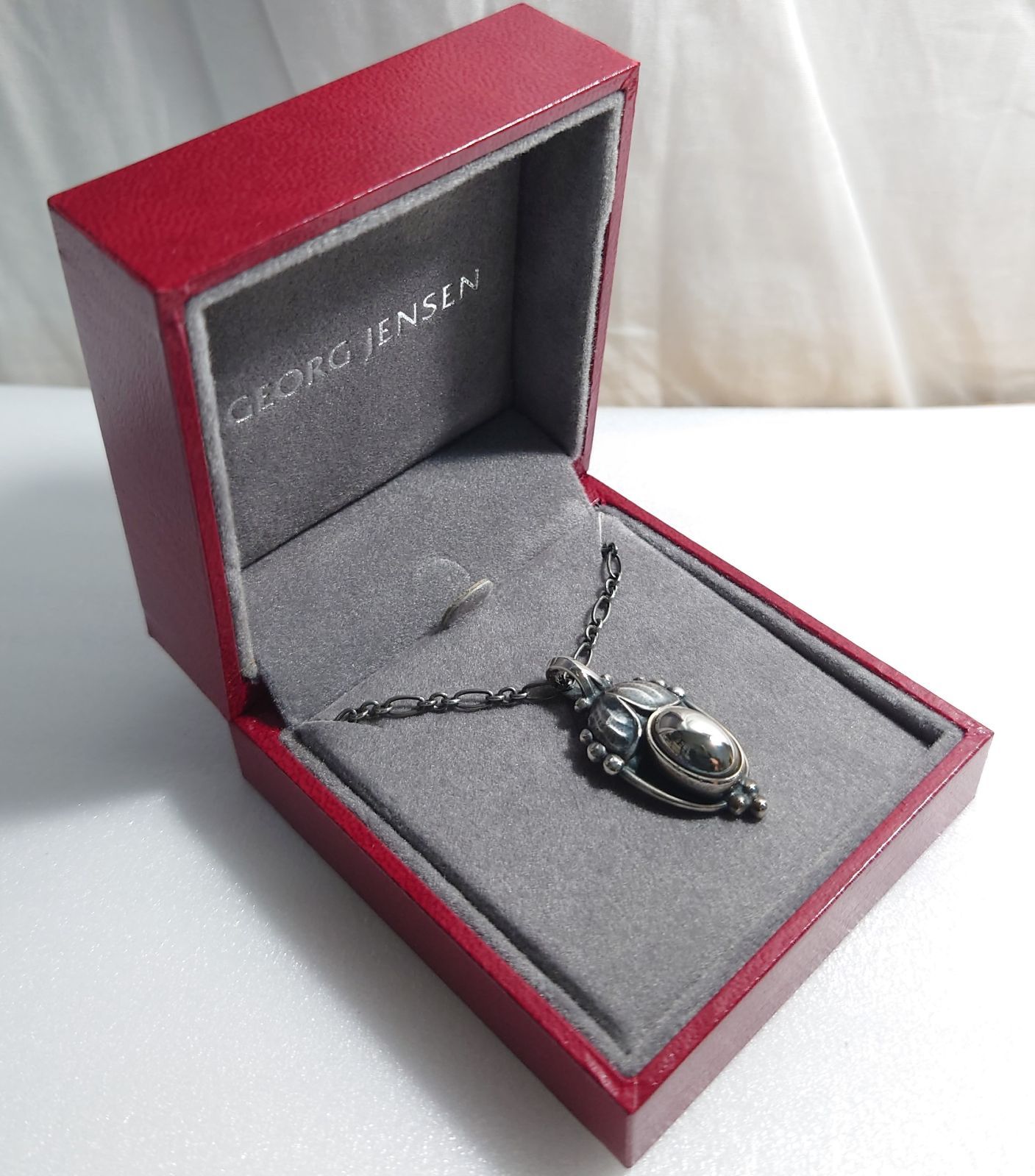 ジョージジェンセン イヤーペンダント 2003 箱あり GEORG JENSEN