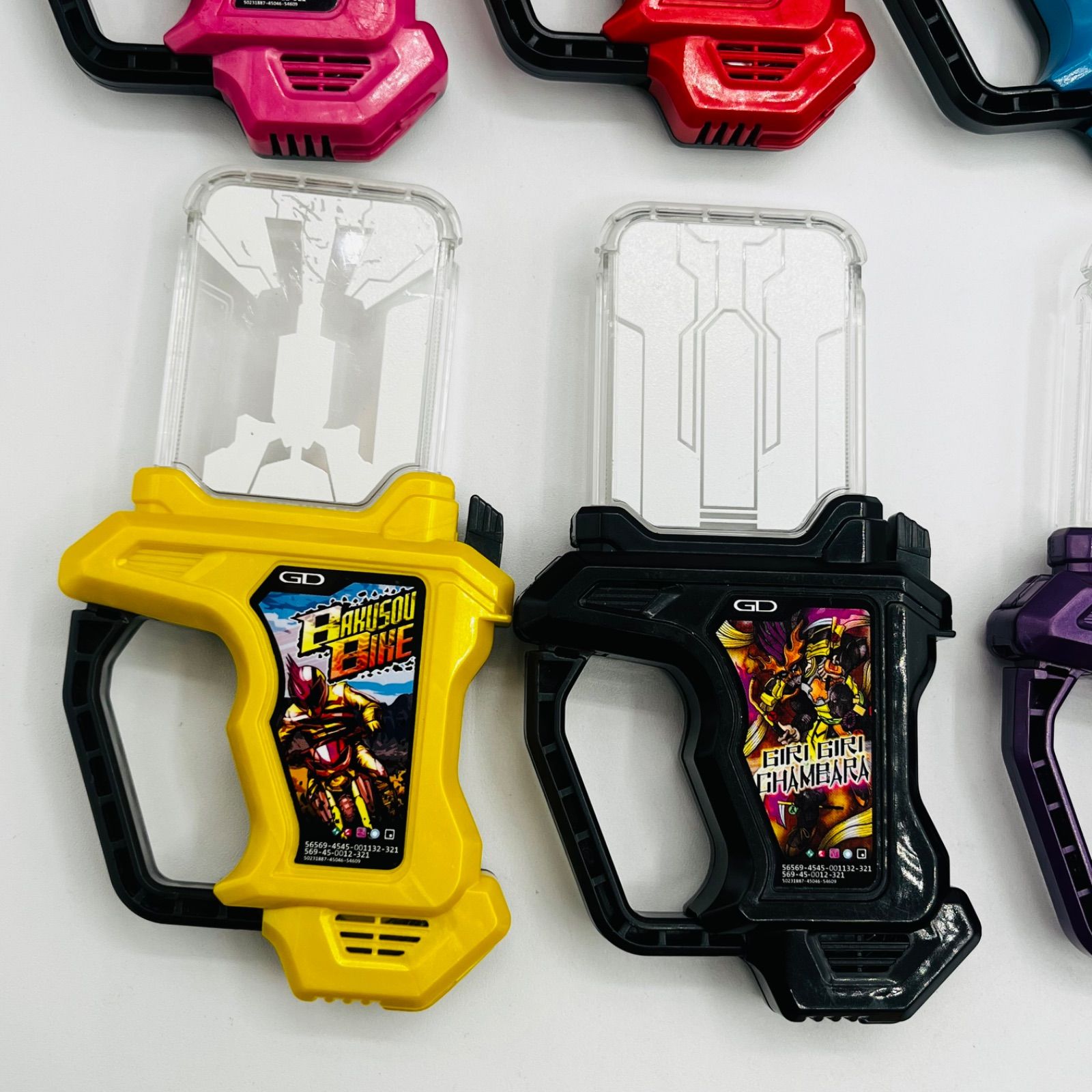 全てDX版・メイン5ライダー分】 DXライダーガシャットケース DX