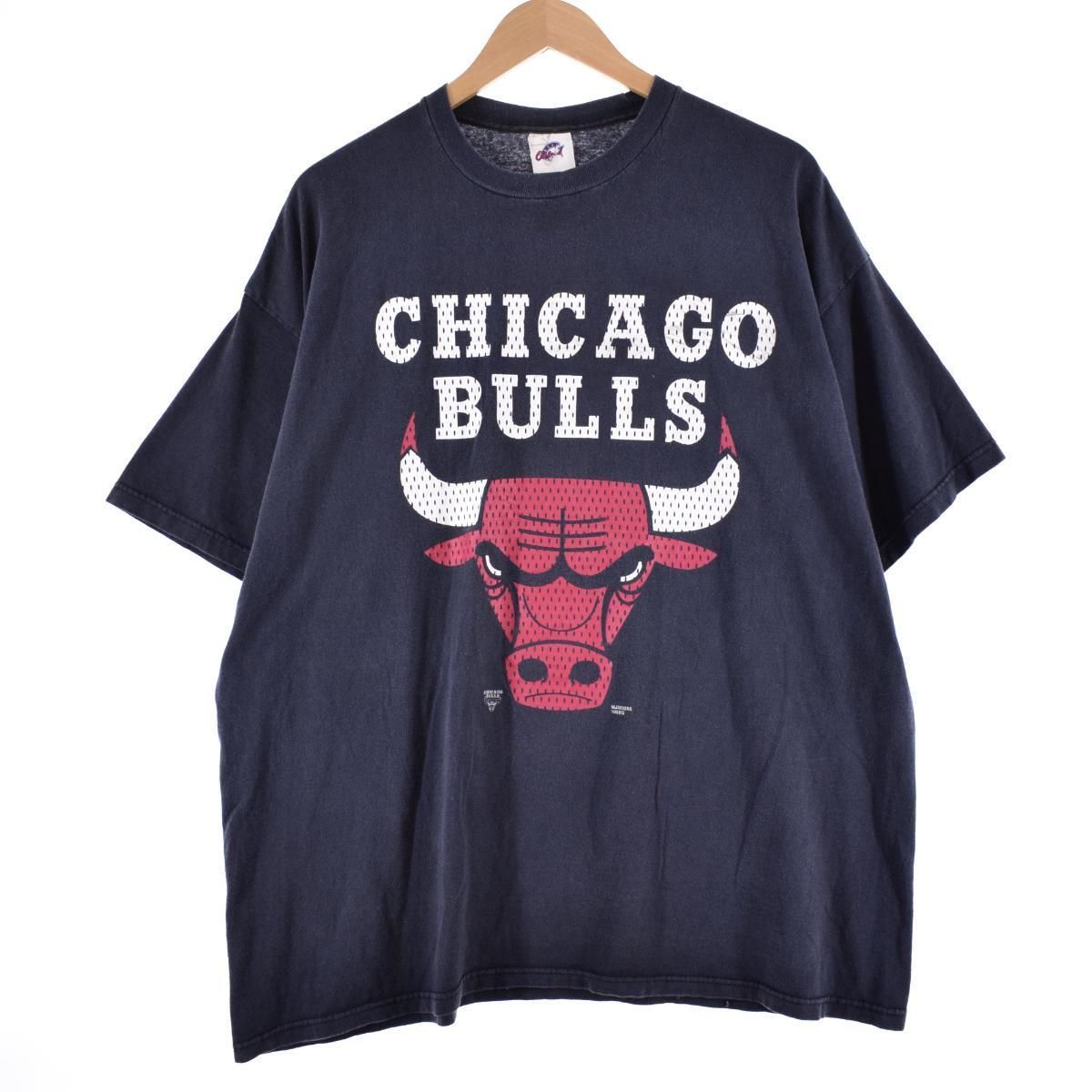 NBA CHICAGO BULLS スポーツプリントTシャツ メンズXL
