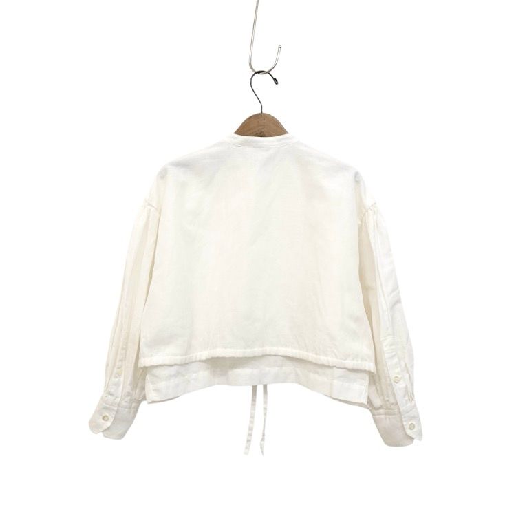 2024SS HYKE ハイク C/L BALLOON SLEEVE BLOUSE コットンリネン 