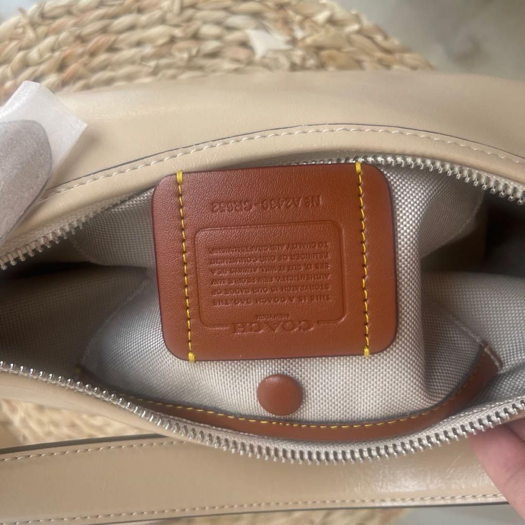 【メール便不可】 COACHコーチCR メルカリ - ブラウン 652ジュリエット脇下バング バッグ