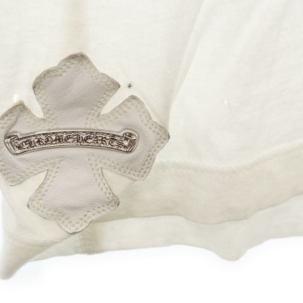 CHROME HEARTS (クロムハーツ) サイドCHレザーパッチ スクロール