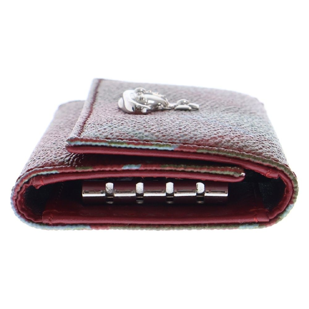 【極美品】Vivienne Westwood  4連キーケース　チェック　レザー 極美品】Vivienne Westwood 4連キーケース チェック レザー