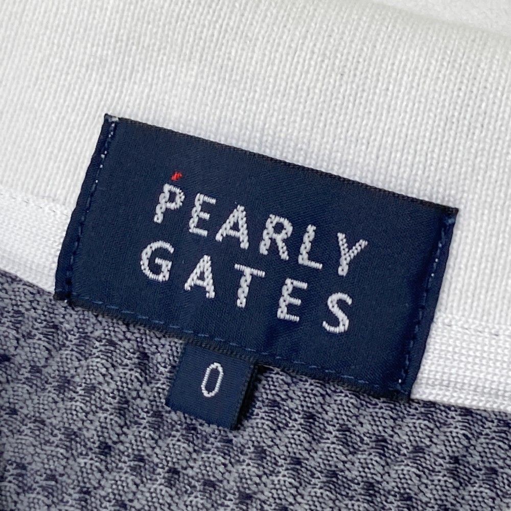 サイズ：0 PEARLY GATES パーリーゲイツ 半袖ポロシャツ ギンガム 