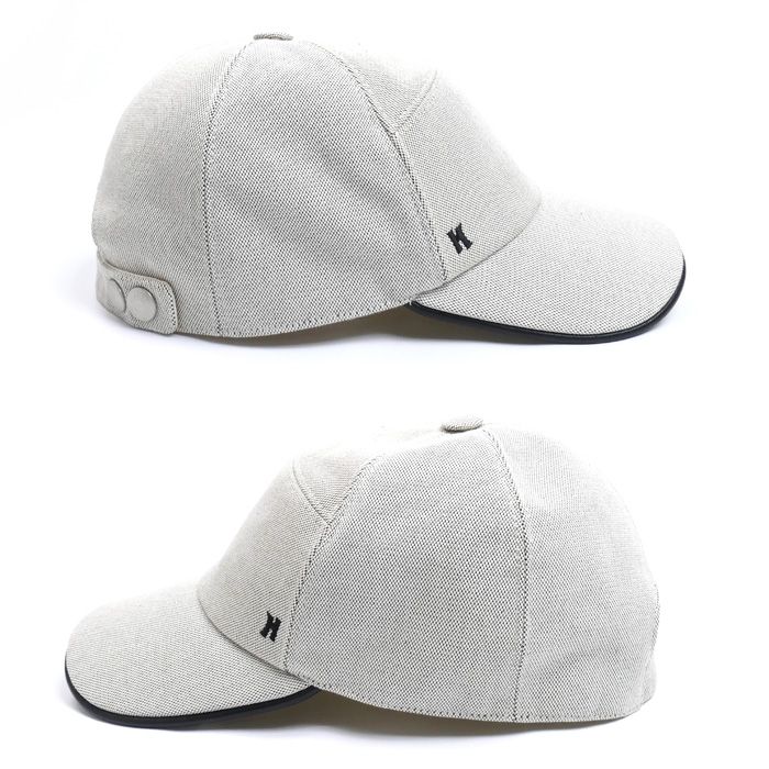 エルメス　キャップ　グレー HERMES エルメス キャップ グレー 56 レディース 中古 - メルカリ