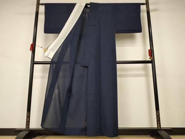 亀甲花文紗 蝋色