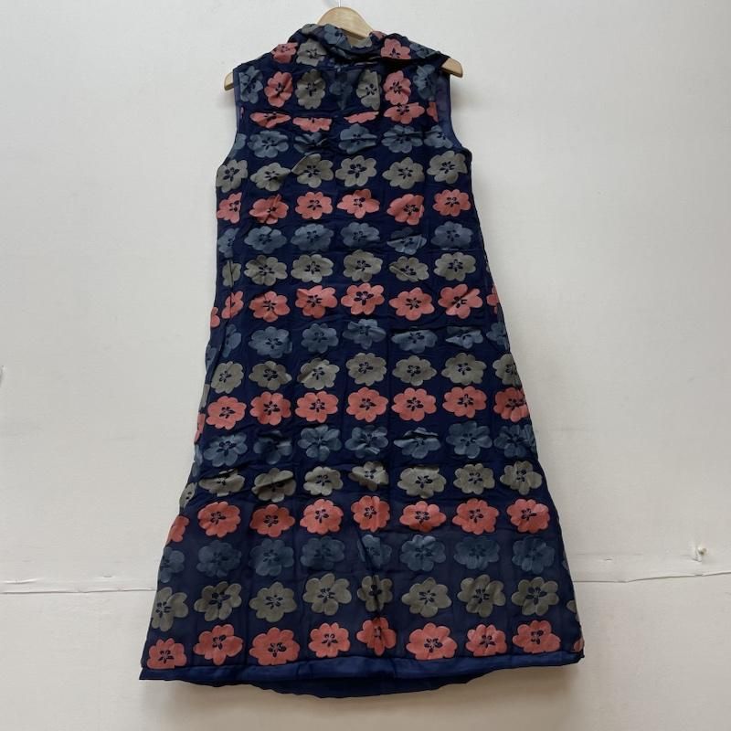 COMME des GARCONS 花柄シースルーチュールロングワンピース