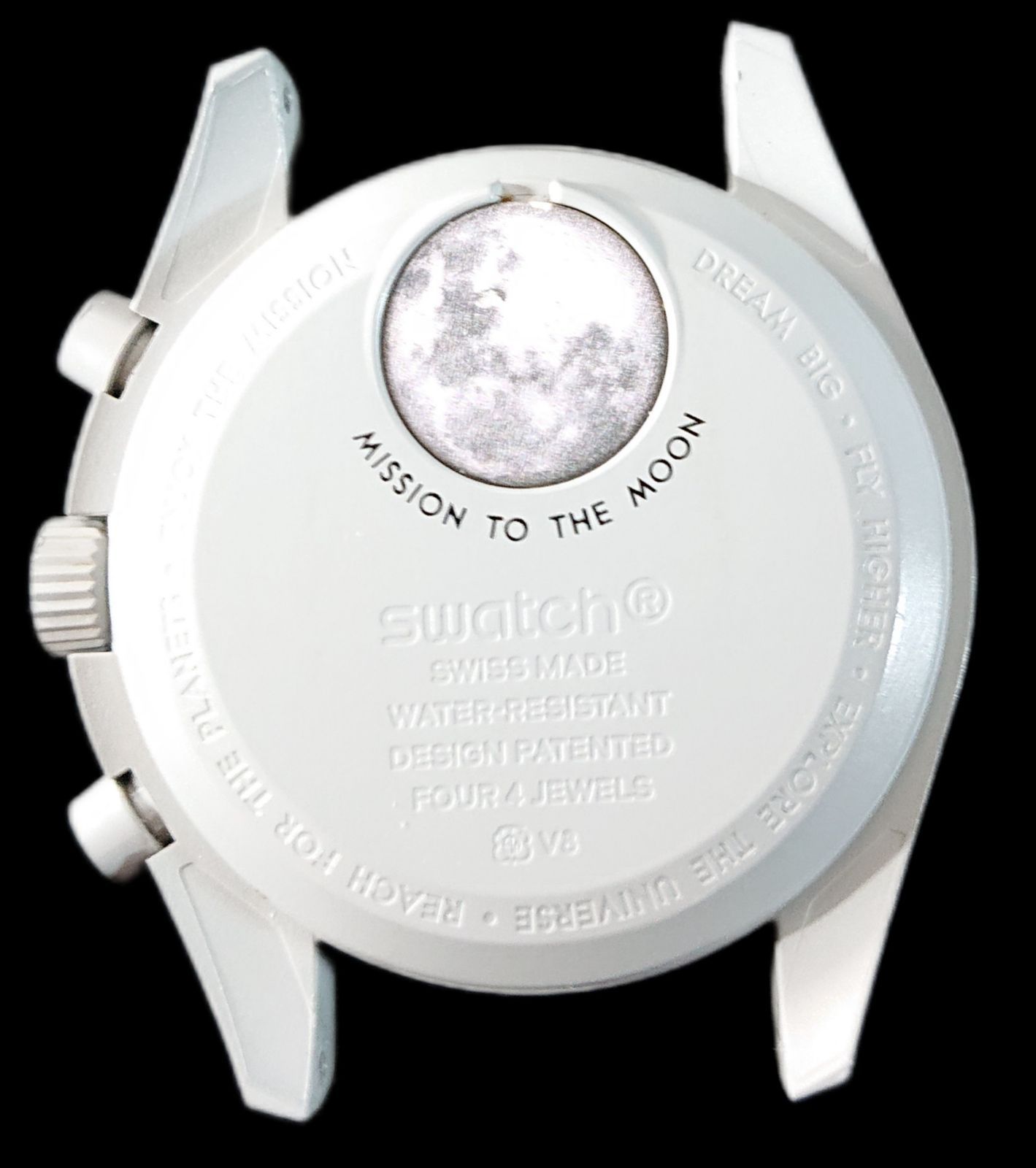 □美品 オメガスウォッチ ムーン OMEGA×SWATCH MISSION TO THE MOON 