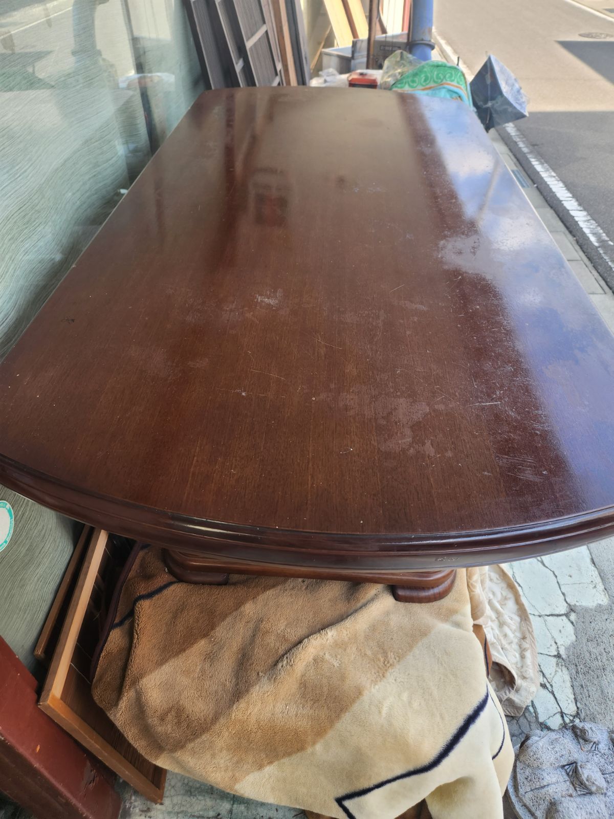 ともさん英国ビンテージ家具 木製テーブル ダイニング 机 ディスプレイ ともさん様専用英国ビンテージ家具 木製テーブル ダイニング 机