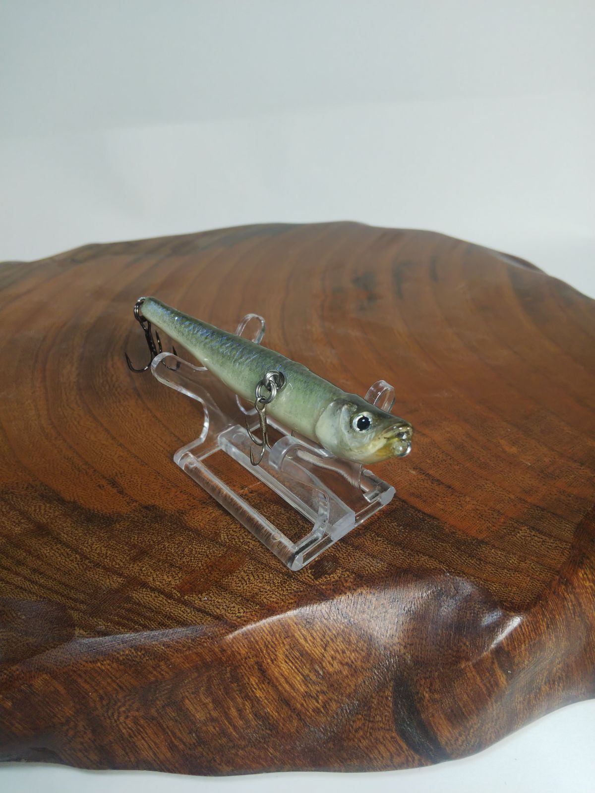 剥製魚皮ルアーカスタム ベントミノー76 オイカワ稚魚 【公式通販】