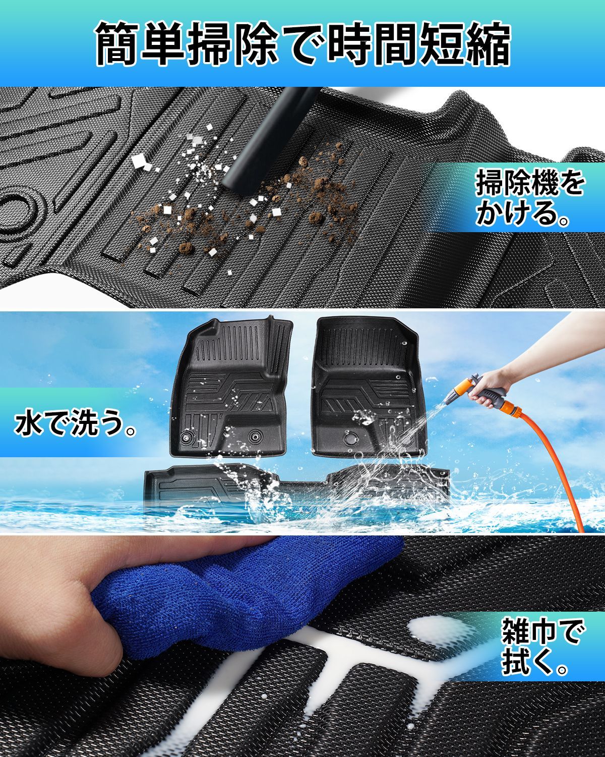 立体カーマット