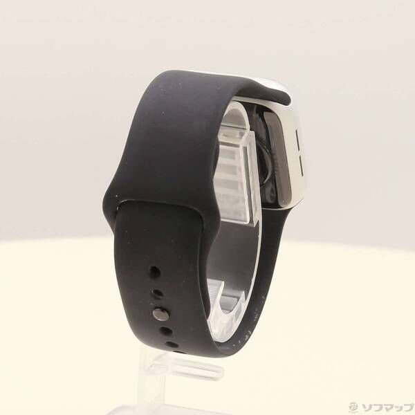 〔 品〕 Apple Watch SE 第1世代 GPS 40mm シルバーアルミニウムケース ブラックスポーツバンド 348 CHRISTIANNAURATH_COM_BR