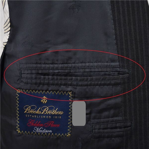 ダークグレー ストライプ