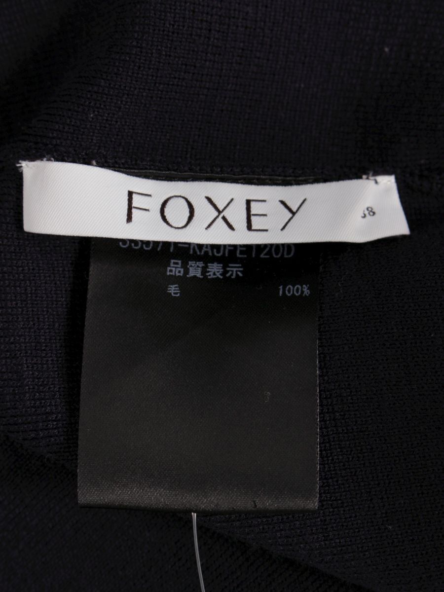 フォクシーブティック トラッド 33571 カーディガン 38 ブラック ウール IT2ZKG8MM99J フォクシーブティック トラッド 33571 カーディガン 38 ネイビー