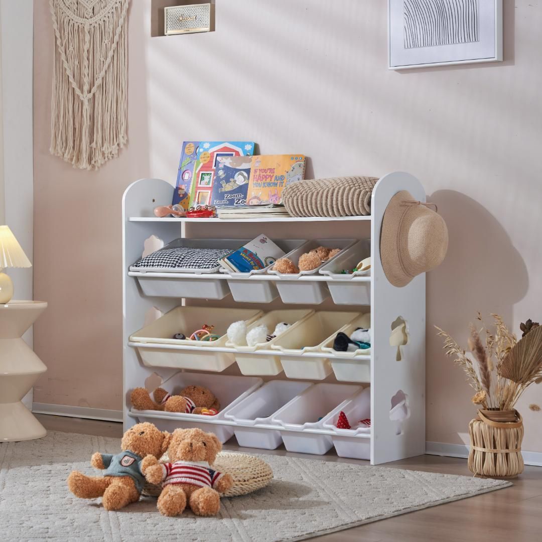 【新商品】おもちゃ収納ラック ラージサイズ 幅103cm 子ども用家具 木製 新商品】おもちゃ収納ラック ラージサイズ 幅103cm 子ども用家具