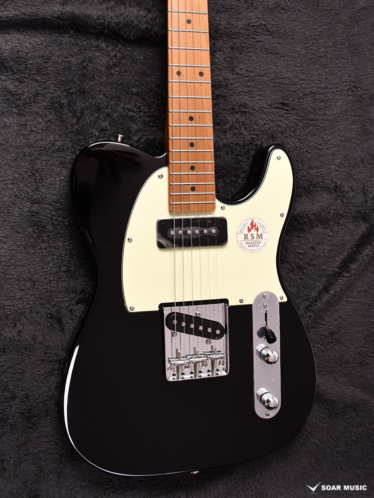 BTE-2-RSM/M BLK Bacchus バッカス エレキギター ブラック ロース