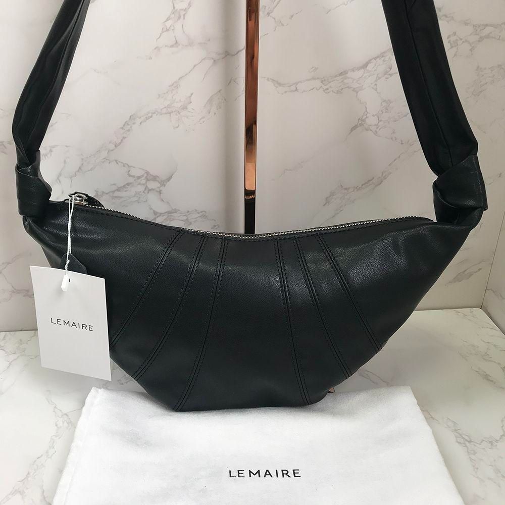 新品、Lemaire ルメール クロワッサン レザー ショルダーバック - メルカリ