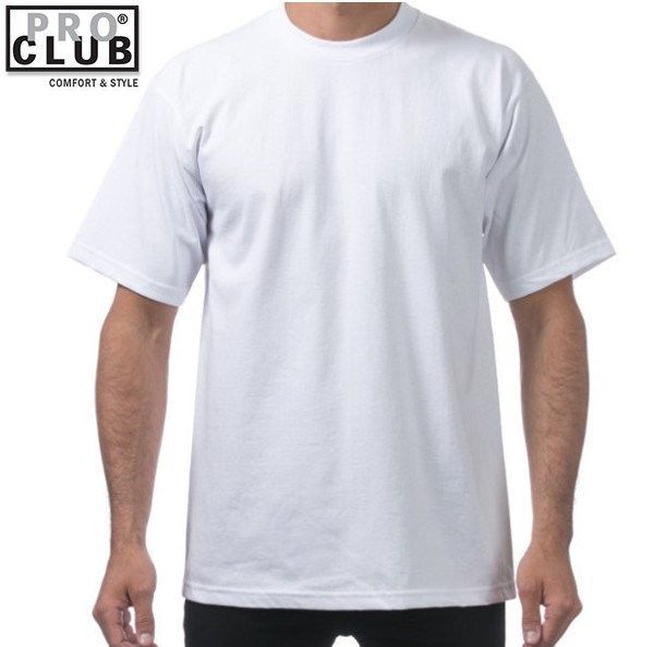 【新品】 プロクラブ PRO CLUB ヘビーウエイト 半袖 Tシャツ:101 【size S～XL】【ホワイト、ブラック、グレー】【送料無料】