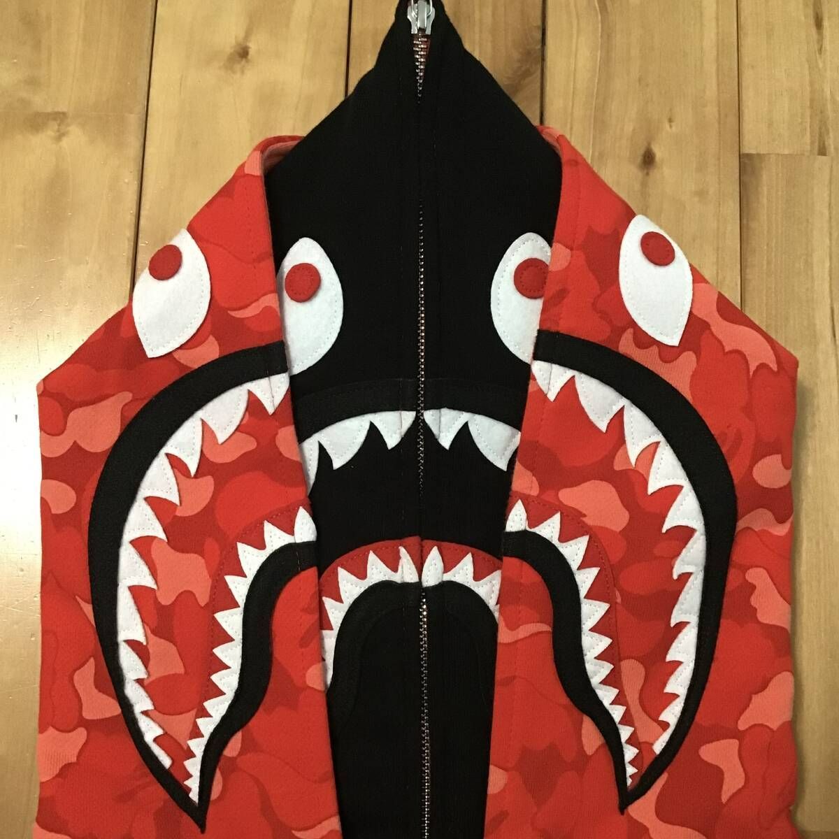 ☆韓国ソウル限定☆ Korea Double shark full zip hoodie XL