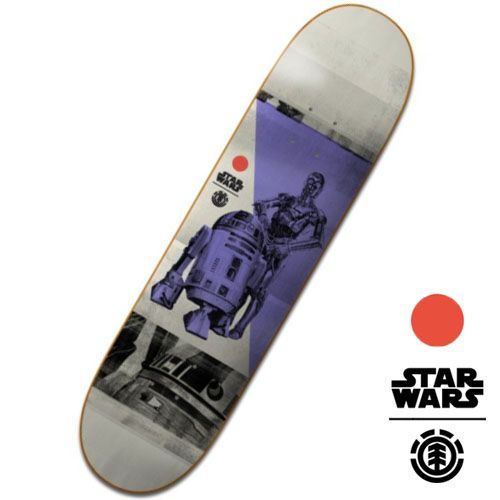 エレメント スケボー デッキ エレメント ELEMENT STAR WARS YODA DECK