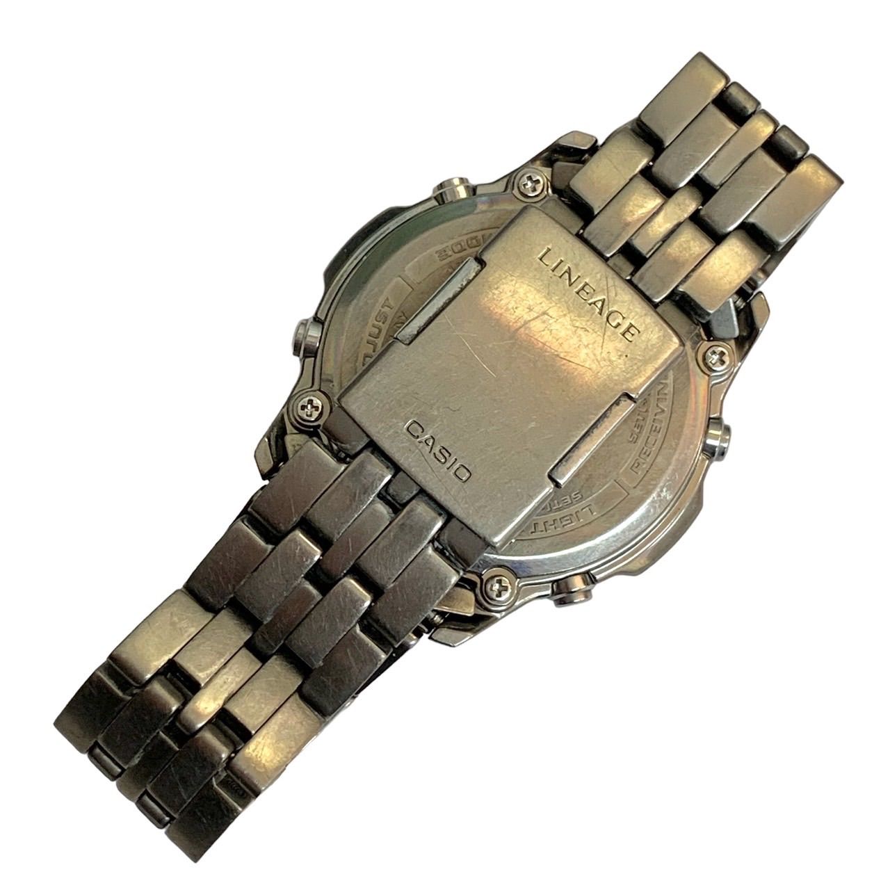 CASIO LINEAGE 電波ソーラー チタン LINEAGE カシオ リニエージ 電波 ソーラー チタン 腕時計 メンズ