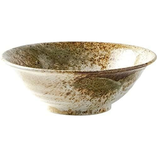 5営業日で発送 みのる陶器 Minorutouki メーカー取寄 玉響-たまゆら- 雪志野 195反和丼 日本製 美濃焼 陶器 食器 a01264965583030935 入数 10