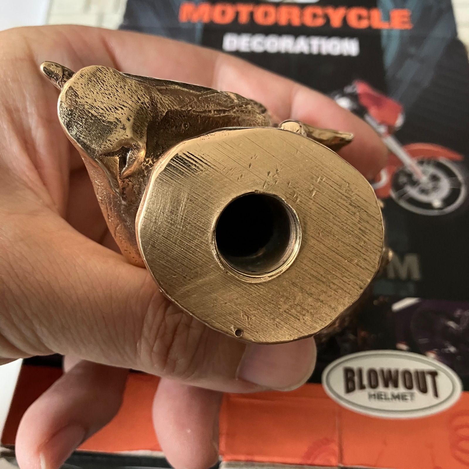 シフトノブ BRASS 真鍮 フランケン ハーレー ショベル パン ナックル