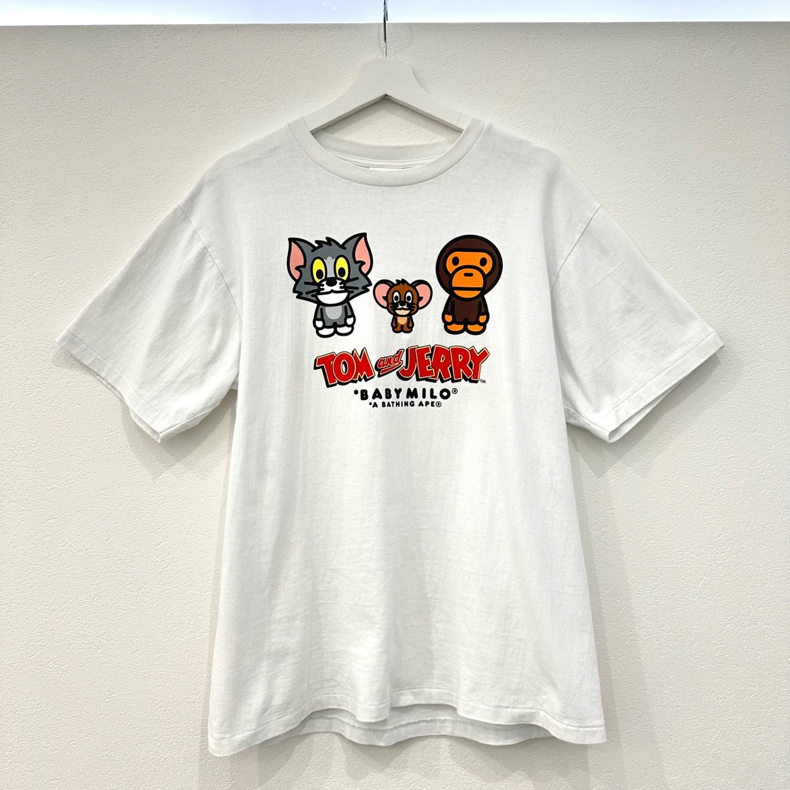 アベイシングエープ　ベビーマイロ　Tシャツ　動物　90cm  新品未使用 A BATHING APE - A BATHING APE キッズ ベイビーマイロ Tシャツ