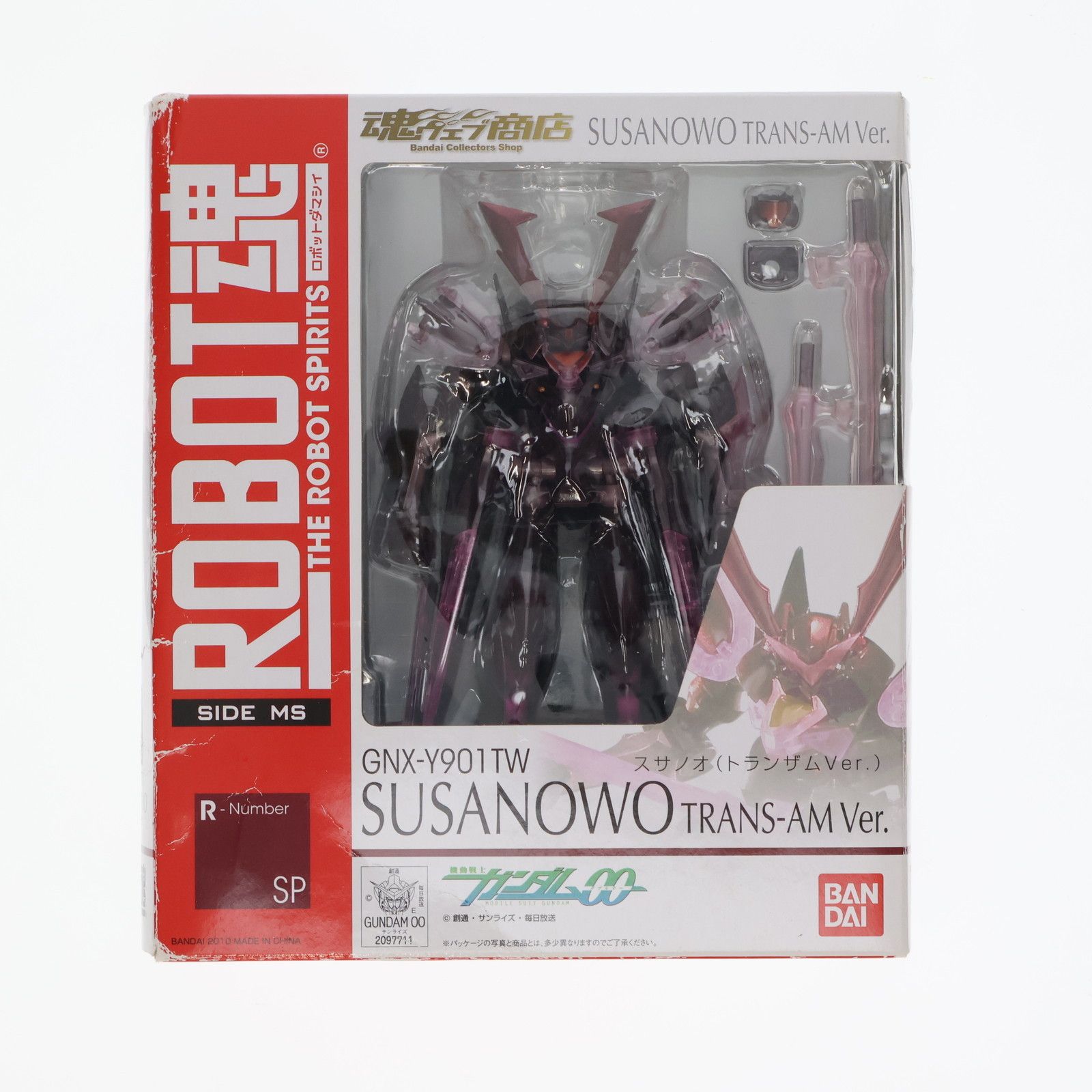 BANDAI - 魂ウェブ商店限定 ROBOT魂(SIDE MS) スサノオ(トランザムVer.) 機動戦士ガンダム00(ダブルオー) 完成品 可動フィギュア バンダイ 51CrAkotJML._AC_UL210_SR210,
