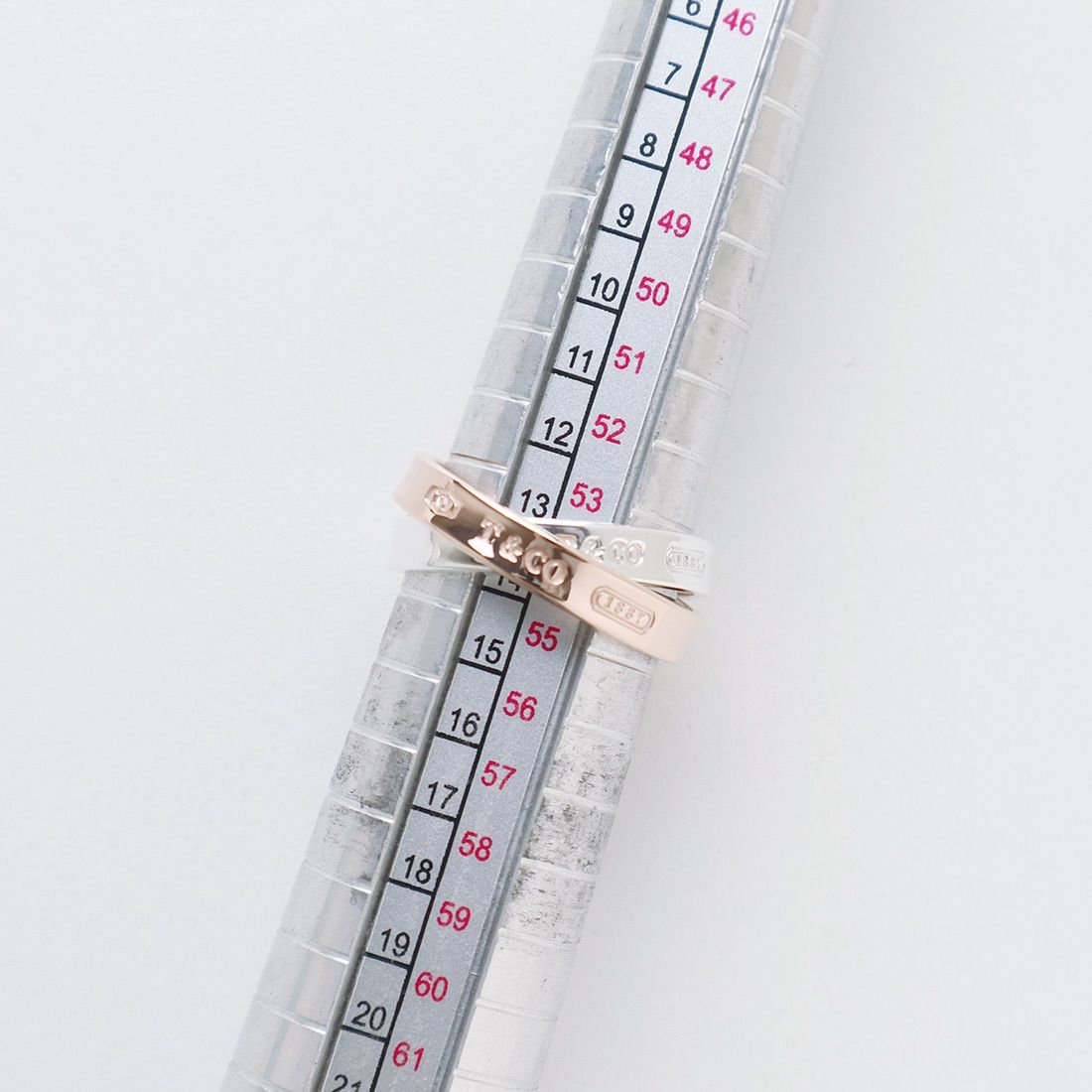 Tiffany & Co. インターロッキング　リング　ナロー　ルベド　12号 Tiffany & Co. インターロッキング リング ナロー ルベド 12号
