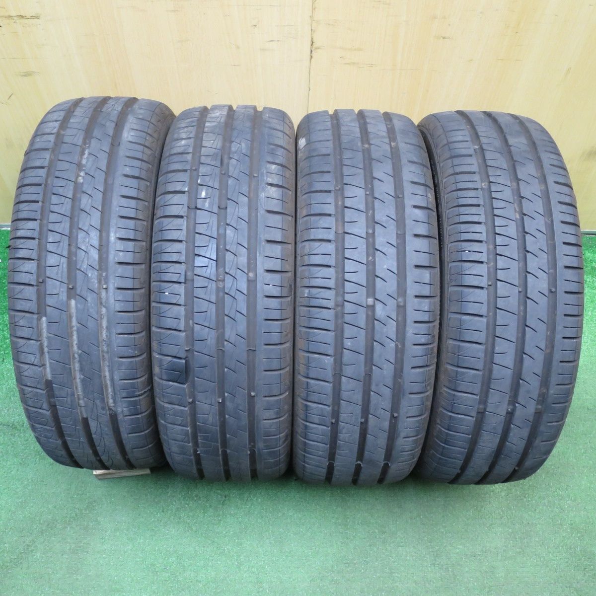 バリ溝 23年 9.5分 165|55R14 バイキング CITY TECH CT6 タイヤ 14インチ ワゴンR ゼスト ライフ アルト パレット 等 5041601KKノタ