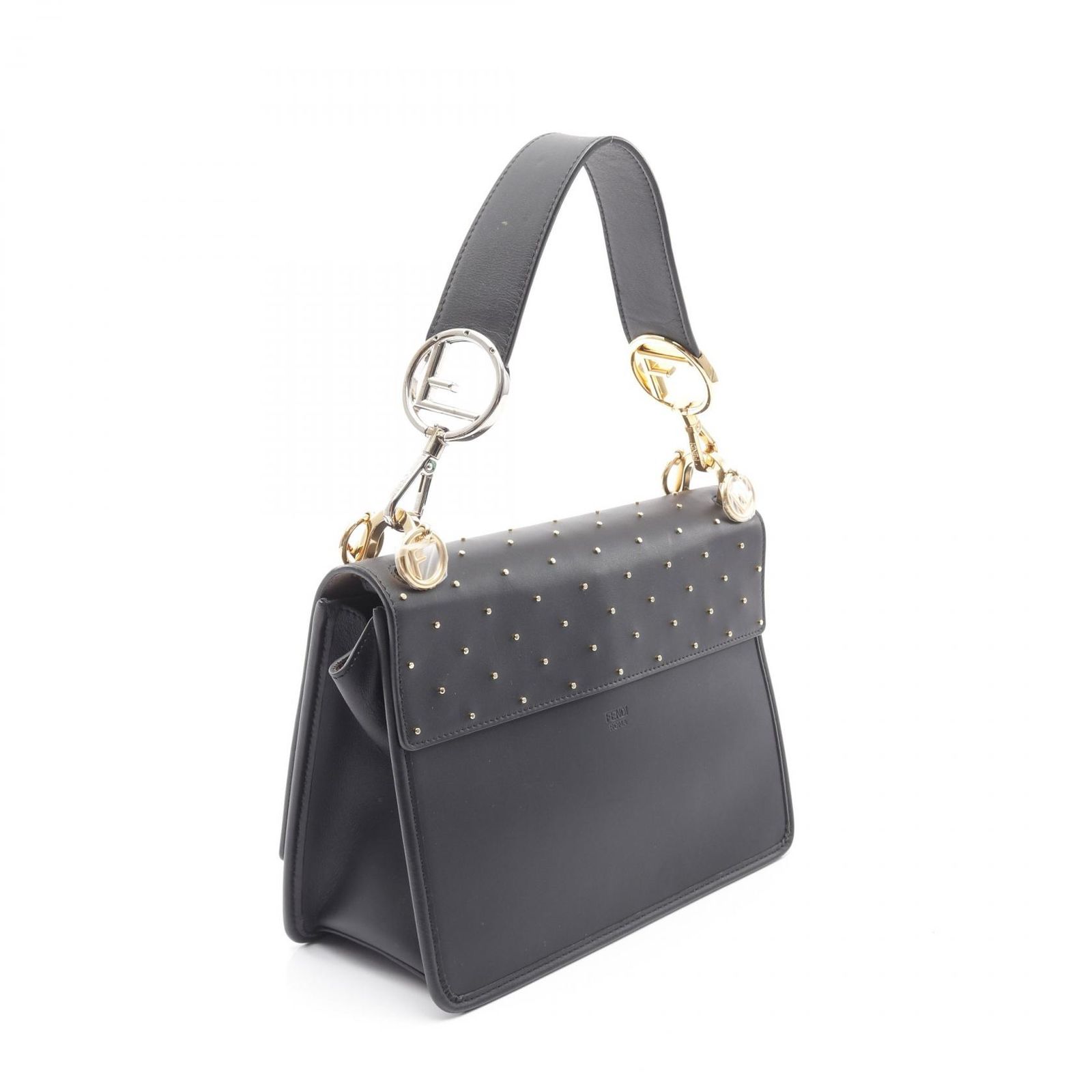 フェンディ FENDI ハンドバッグ キャナイ エフ 8BT284 ブラック