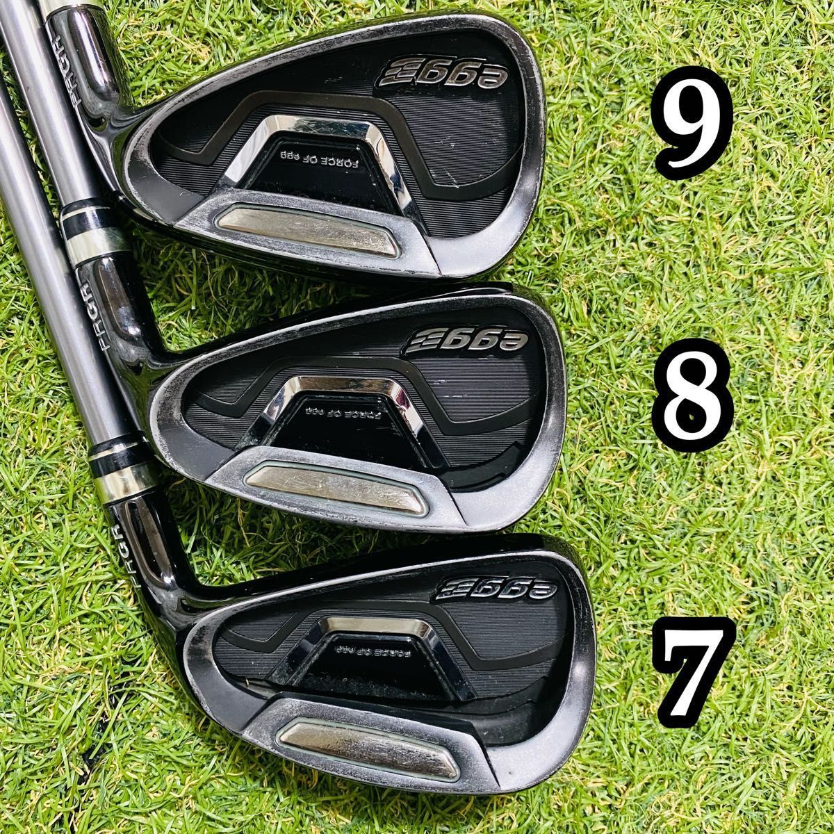 【良品】プロギア New egg AKA 2015 メンズアイアンセット 7本 良品】プロギア New egg AKA 2015 メンズアイアンセット 7本