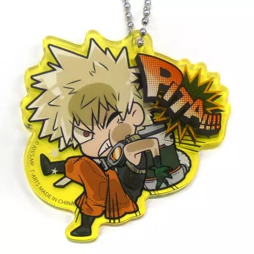 爆豪勝己 ぴた！でふぉめ アクリルキーホルダー 25個 ヒロアカ』今度の「ぴた！でふぉめ」アクキーはオープニング映像