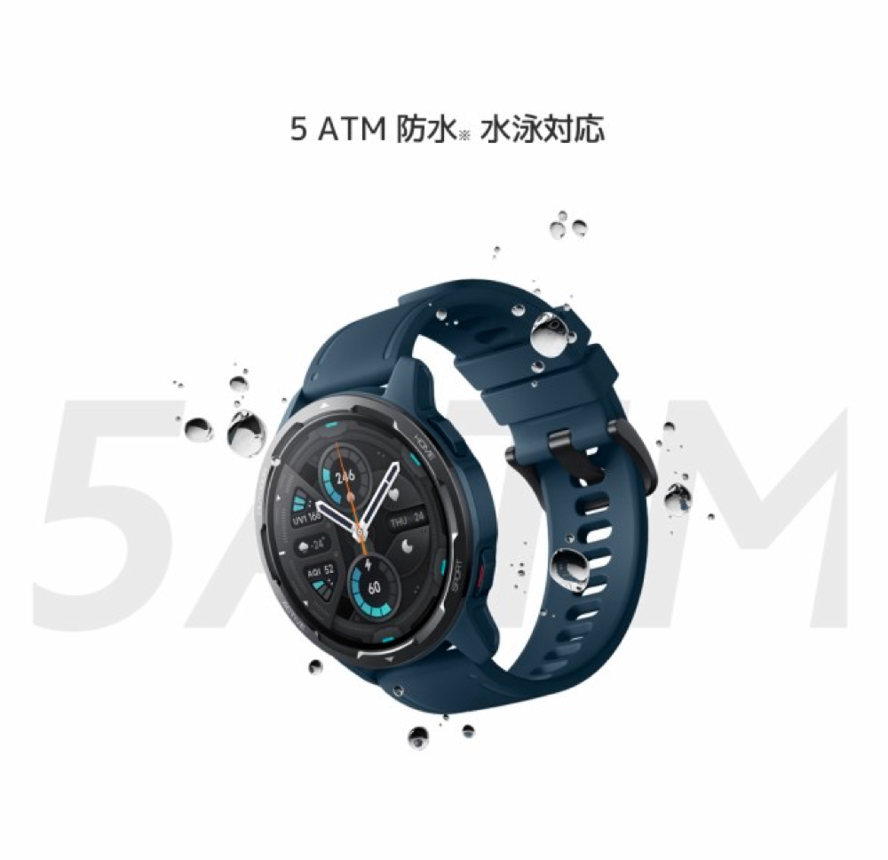 【新春セール価格&フォロ割付】 Xiaomi シャオミ Watch S1 Active スマートウォッチ Bluetooth通話 117種類運動モード 200種類以上の文字盤 軽量36.3g デュアルGPS内蔵 最長24日間使用 血中酸素 グローバル版
