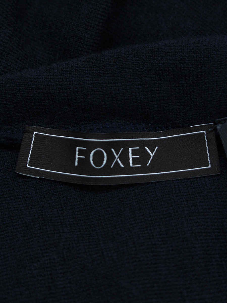 フォクシーブティック ニット セーター 41363 KNIT TOP CRESCENT 半端袖 ITX53N14BLIU フォクシーブティック ニット セーター 41363 KNIT TOP CRESCENT 半端
