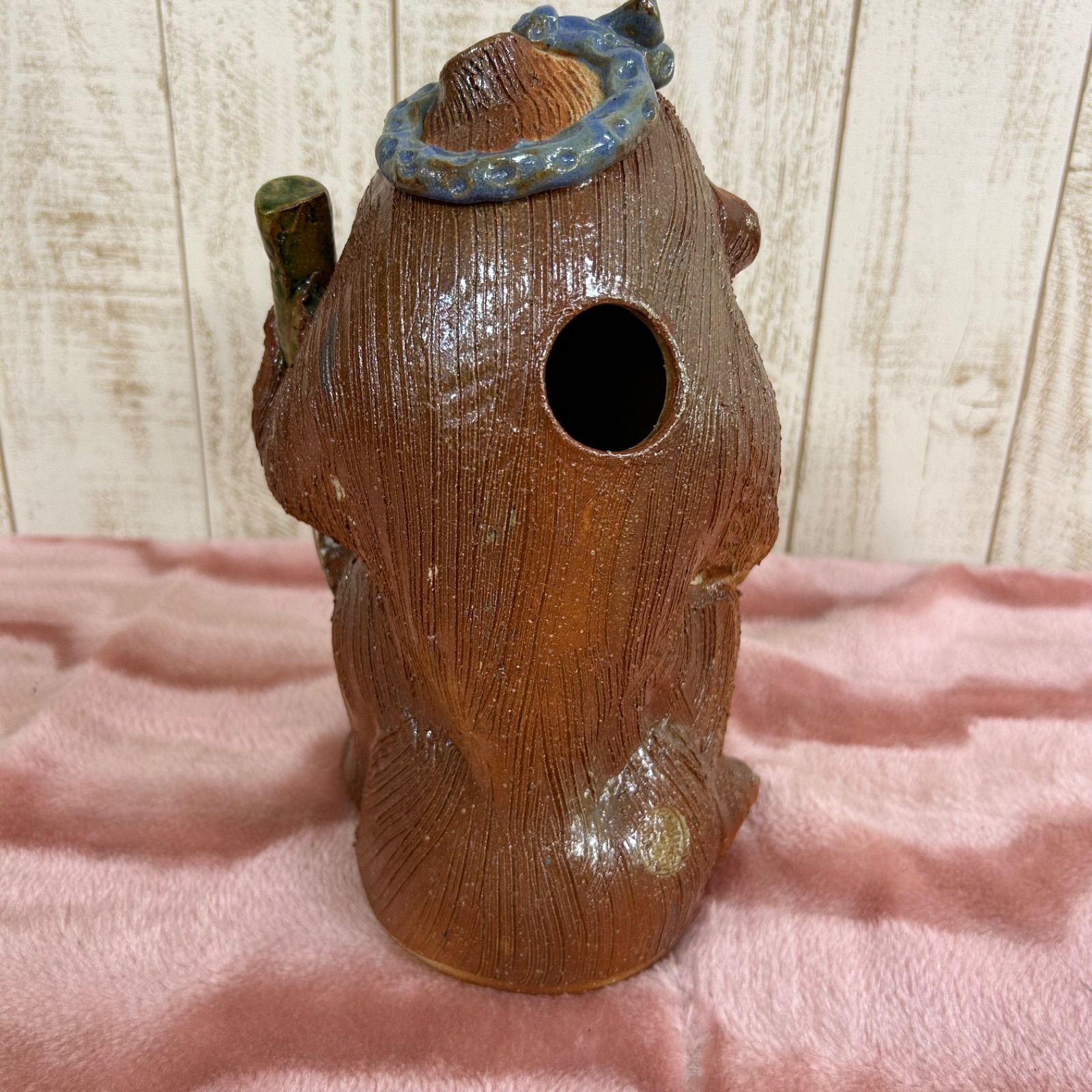 希少激レア】狸庵作 信楽焼 狸 たぬき 置物 縁起物 骨董 タヌキ - メルカリ