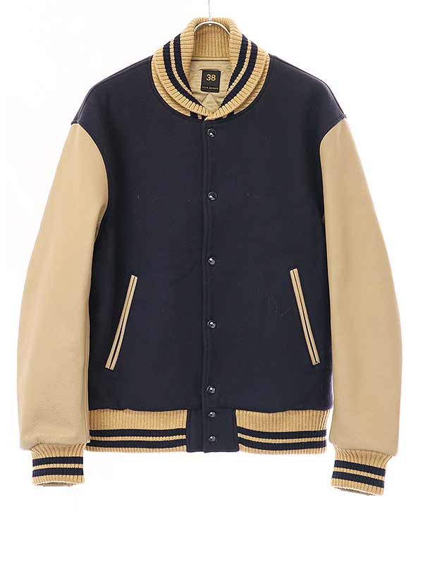 SCYE BASICS サイベーシックス SAMPLE/23AW Wool Melton Varsity 