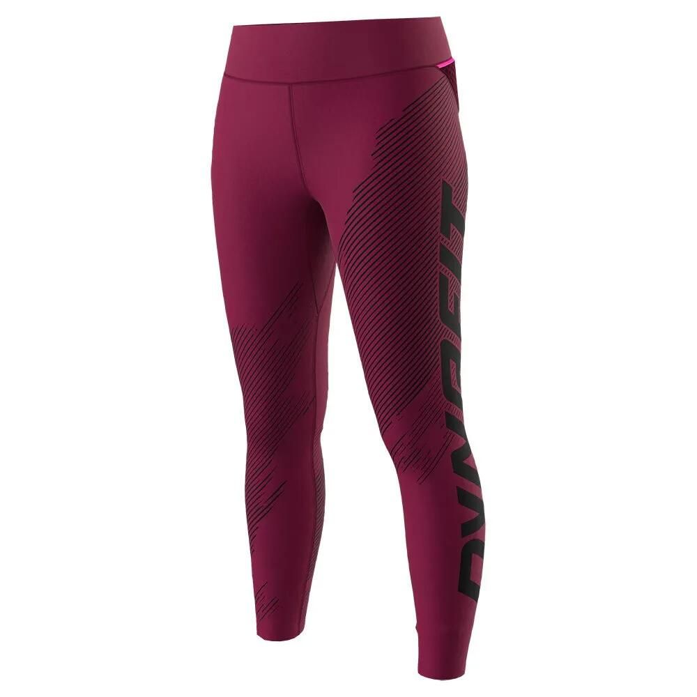 お取り寄せ ２～４週間で発送 ディナフィット ウルトラ グラフィック レギンス レディース Beet Red | Black | DNA Green t DYNAFIT Ultra Graphic leggings t