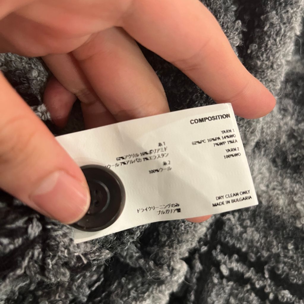 KIKO KOSTADINOV キココスタディノフ 24AW SCARPITTA KNIT ハイネック