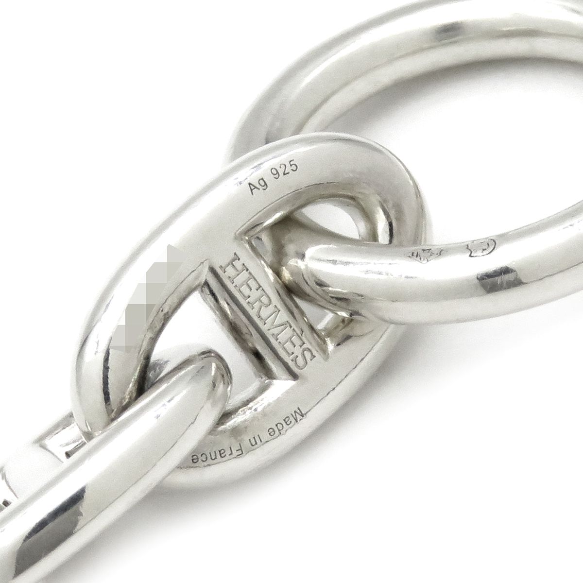 エルメス HERMES ブレスレット シェーヌダンクル MM シルバー925