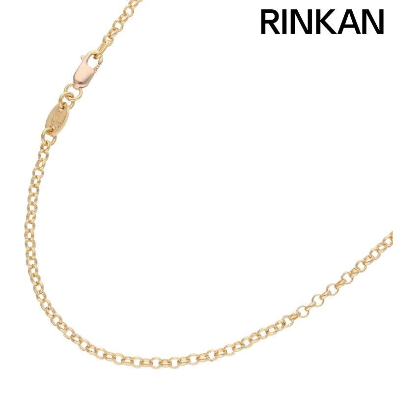 クロムハーツ 22K NECKCHAIN R16/ロールチェーン16inch ゴールド  