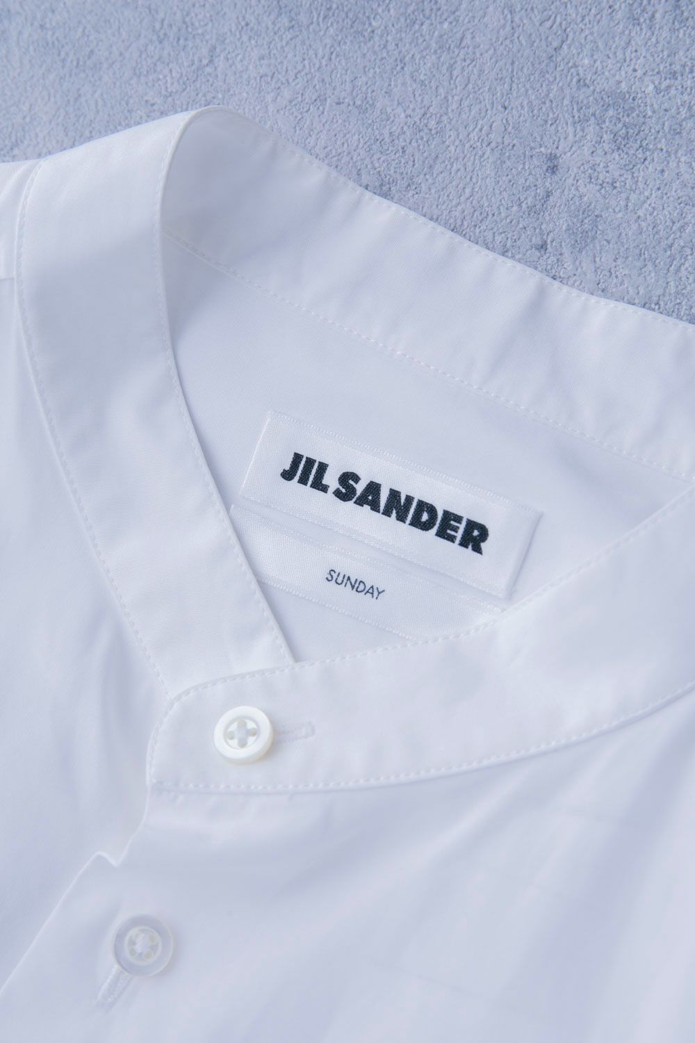 JIL SANDER ジルサンダー Sunday ロングシャツ/スタンドカラーロング
