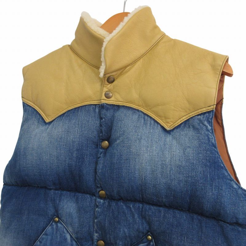 BEAMS別注 ロッキーマウンテンフェザーベッド ダウンベスト ロッキー