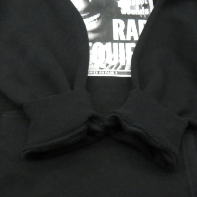 KRHYME DENIMメンズパーカーXL 新品未使用 KRHYME DENIM HOODIE BLACK サイズXXL クライム デニム