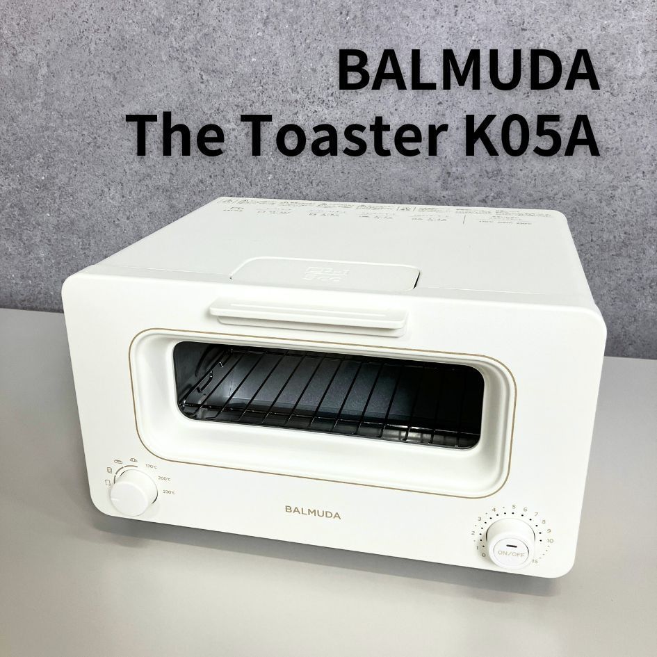 BALMUDA THE TOASTER K05A バルミューダ スチーム トースター ホワイト