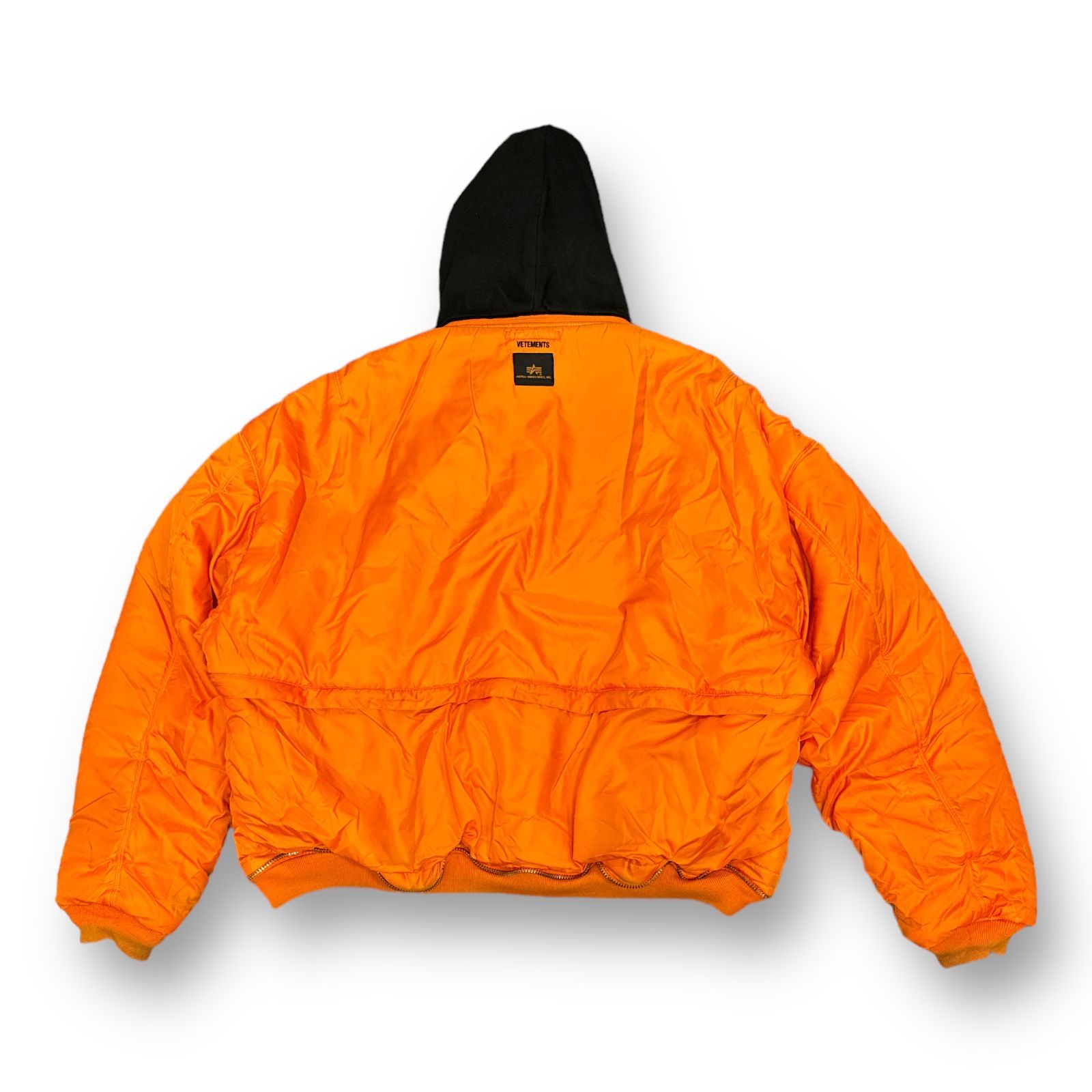 VETEMENTS × ALPHAINDUSTRIES 17SS リバーシブルオーバーサイズ