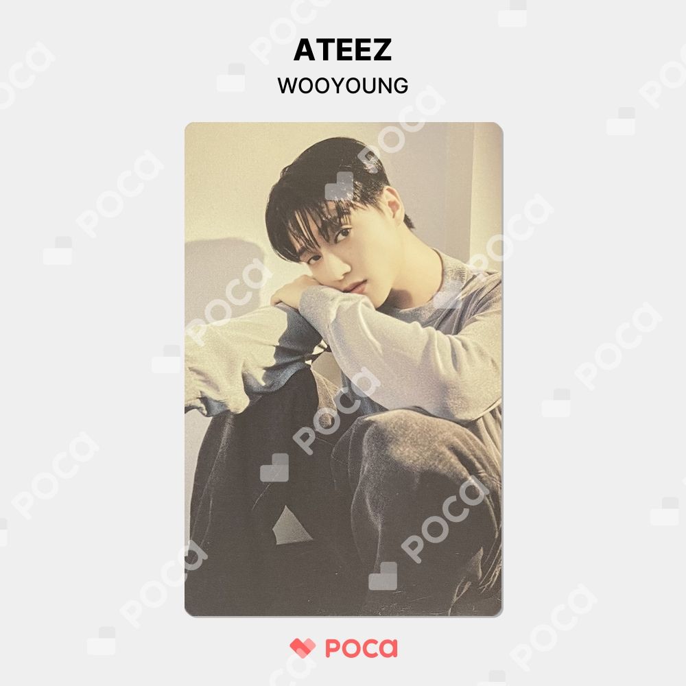ATEEZ ウヨン トレカ GOLDEN HOUR : Part.1 POCAALBUM VER
